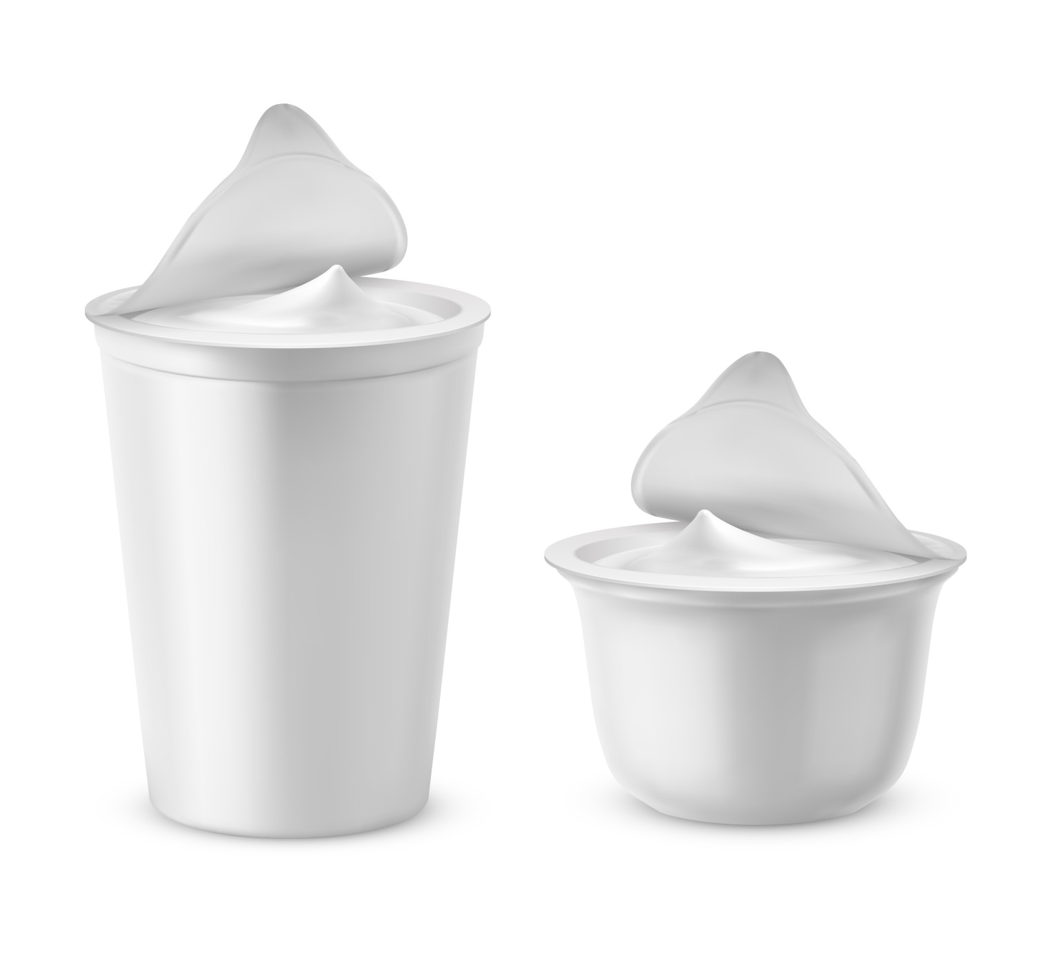 Yogurt pots